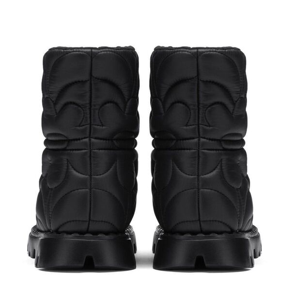 ASH
JENNY SHEARLING BOOTS IN BLACK QUILTED NYLON - Picture 4 of 8